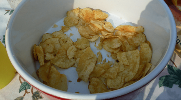 Leftover crisps fredagsmys
