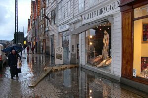 bergen regn rain opphold